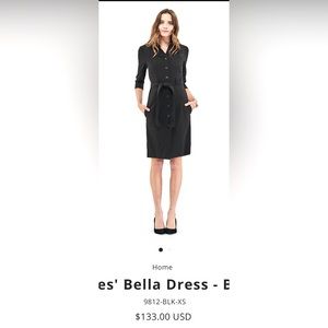 ICO Womens Black Bella Dress - Size XSmall